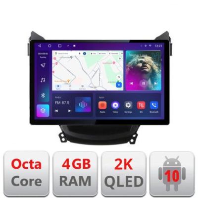 Navigatie Hyundai Elantra 2011-2013 Qled 2K Octa Core 4+64 LTE 4G DSP Wifi 5Ghz android auto carplay radio gps internet EDT-E413-2K