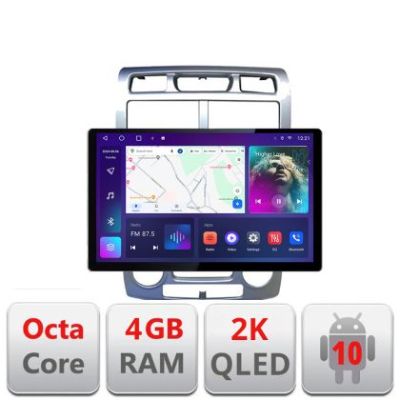 Navigatie dedicata Kia Sportage 2005-2007 N-0023 Edonav ecran 13" 2K 4+32 Android Waze USB Navigatie 4G 360 Toslink Youtube Ra