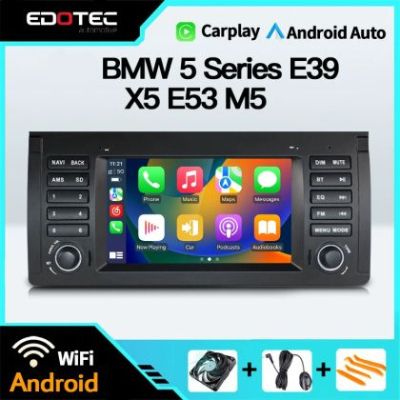 Navigație BMW Seria 5 E39 X5 E53 M5, 7 inci