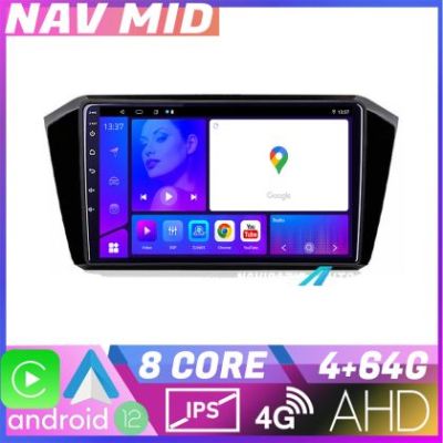 Navigatie VW Passat 2015 KIT 518 EDOTEC-LITE Android Ecran 720P Octa Core 4 64 Carplay