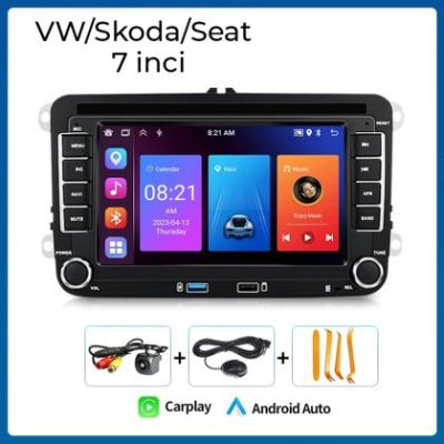 Navigație Universală Volkswagen Skoda Seat, 7 inci