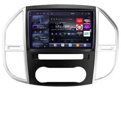 Navigatie Mercedes Vito w447 2016- Android radio gps internet 8 core QLED 2K 16+512GB 360 Edotec