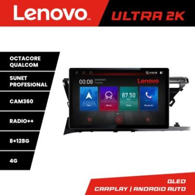 Navigatie Toyota Camry 2017-2021 Lenovo Qualcomm ULTRA 8+128 2K 13 inch qled android 4G DSP gps internet  Kit-camry-2018
