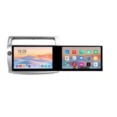 Navigatie Citroen C4 Kit-088 Edotec 2 ecrane  8 core 4+128 21.6 inch Incell android Wifi 5Ghz gps internet