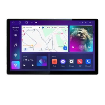 Navigatie dedicata Toyota Corolla N-063 Edonav ecran 13" 2K 4+32 Android Waze USB Navigatie 4G 360 Toslink Youtube Radio KIT-0