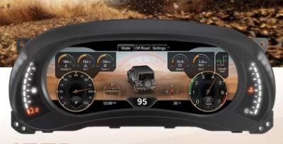 Ceasuri electronice digitale FULL HD Jeep Wrangler 2007-2010