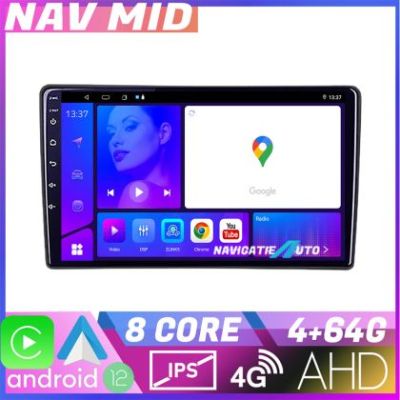 Navigatie VW Touareg 2002 2010 EDOTEC-LITE Android Ecran 720P Octa Core 4 64 Carplay