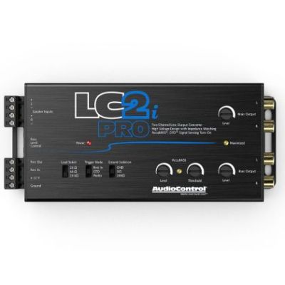Convertor sunet 2 canale cu AccuBass 12V AudioControl LC2i PRO