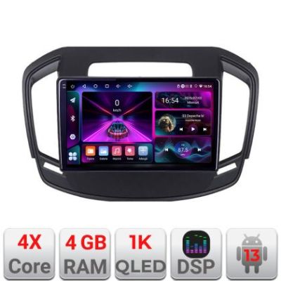 Navigatie Opel Insignia A-338  4+64 InCell Display 1K Android Waze USB Navigatie Internet Youtube Radio