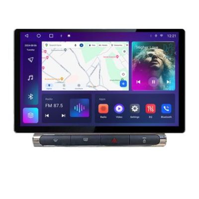 Navigatie Citroen C3 2017-2024 ecran color de fabrica Qled 2K Octa Core 4+64 LTE 4G DSP Wifi 5Ghz android auto carplay radio gps internet Kit-+EDT-E413-2K