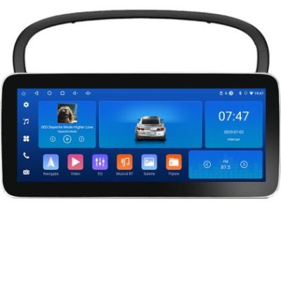 Navigatie Peugeot 607 Edotec 4+64 12.3 inch Incell 1K android Wifi 5Ghz gps internet  Kit-607