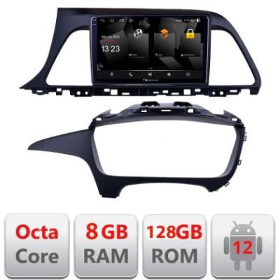 Navigatie Hyundai Sonata 5960Pro-417 Android Octa Core Qualcomm 2K Qled 8+128 DTS DSP 360 4G Optical