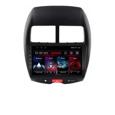 Navigatie Mistubishi ASX Lenovo Kit-026 8 core QLED 2K 8+256 360 Android Waze USB Navigatie Internet Youtube Radio