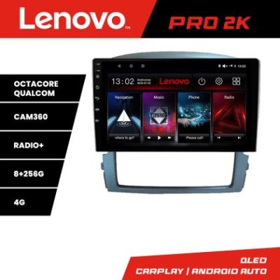 Navigatie Kia Sorento 2006-2009 Android radio gps internet 8 core QLED 2K 8+256 360 Lenovo