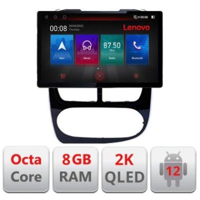 Navigatie Renault Clio 4 V1 N-467 ecran 13" 2K 8+128 Android Waze USB Navigatie 4G 360 Toslink Youtube Radio KI