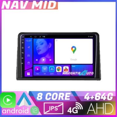 Navigatie Renault Express EDOTEC-LITE Android Ecran 720P Octa Core 4 64 Carplay