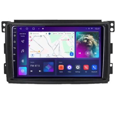 Navigatie Smart 2005-2010 B-SMART05 Android Ecran QLED octa core 4+64 carplay android auto KIT-smart05+EDT-E309V3