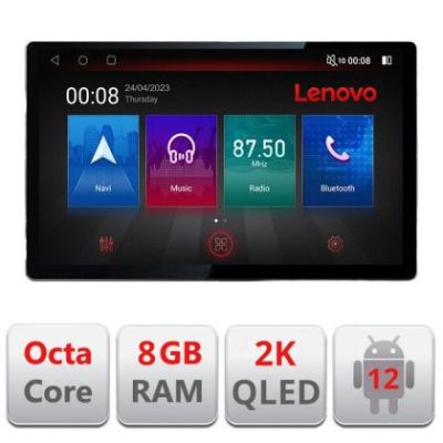 Navigatie Volvo XC90 N-173 ecran 13" 2K 8+128 Android Waze USB Navigatie 4G 360 Toslink Youtube Radio KIT-173+E