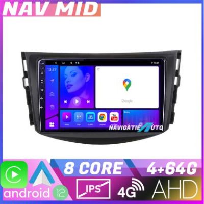 Navigatie Toyota RAV4 KIT 018 EDOTEC-LITE Android Ecran 720P Octa Core 4 64 Carplay