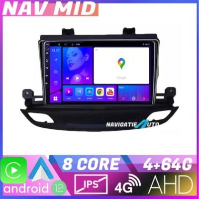 Navigatie Opel Insignia 2018 KIT insignia19 EDOTEC-LITE Android Ecran 720P Octa Core 4 64 Carplay