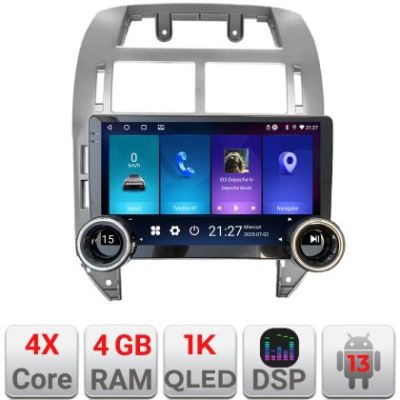 Navigatie VW Polo 2004-2011 Edotec  4+64 10.5 inch Incell 1K android Wifi 5Ghz gps internet  Kit-polo