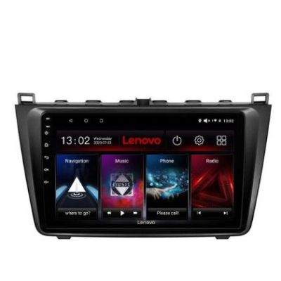 Navigatie Mazda 6 Lenovo Kit-012 8 core QLED 2K 4+64 360 Android Waze USB Navigatie Internet Youtube Radio