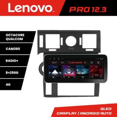 Navigatie Hummer H2 2008-2010 Lenovo PRO 8+256 12.3 inch qled android 4G DSP gps internet  8Core