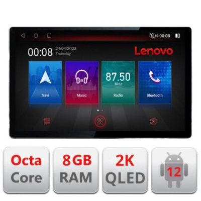 Navigatie Kia Picanto 2016- N-2217 ecran 13" 2K 8+128 Android Waze USB Navigatie 4G 360 Toslink Youtube Radio K