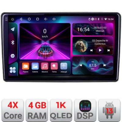 Navigatie Citroen C3 2022- Android radio gps internet 4+64 Incell display Qled Rockchip