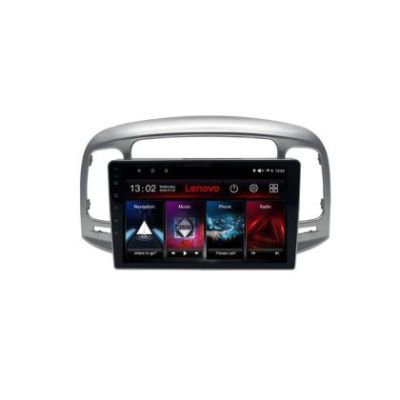 Navigatie Hyundai Accent 2006-2012 Lenovo Kit-ACCENT 4+64 GB Android Waze USB Navigatie Internet Youtube Radio