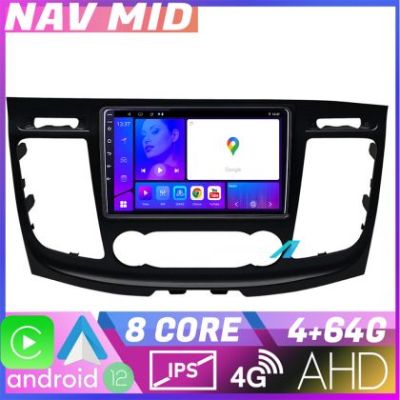 Navigatie Ford Transit 2019- varianta radio cd simplu Octa Core EDOTEC-LITE Android Ecran 720P Octa Core 4+64 Carplay  Android auto