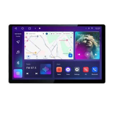 Navigatie dedicata Mercedes C W204 NTG4.5 2012-2015 Edonav ecran 13" 2K 4+32 Android Waze USB Navigatie 4G 360 Toslink Youtube