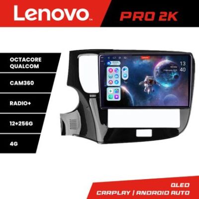 Navigatie Mitsubishi Oultander 2020- Lenovo Kit-1230-20 8 core QLED 2K 12+256 360 Android Waze USB Navigatie Internet Youtube Radio