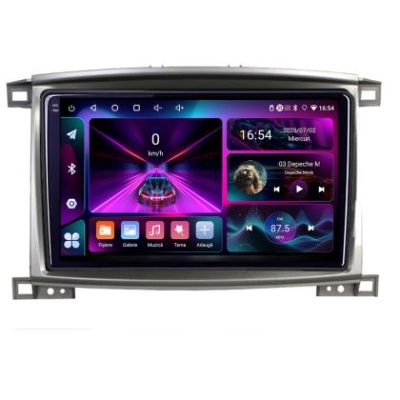 Navigatie Toyota Land Cruiser L100 2002-2008 A-L100  4+64 InCell Display 1K Android Waze USB Navigatie Internet Youtube Radio