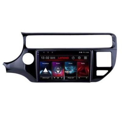Navigatie Kia Rio Lenovo Kit-504 8 core QLED 2K 8+256 360 Android Waze USB Navigatie Internet Youtube Radio