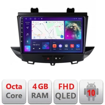 Navigatie Opel Grandland X Crossland X 2016-2020 dedicata Android QLED octa core 4+64 4G DSP FHD carplay android auto radio gps internet Android Kit-+EDT-E309v3