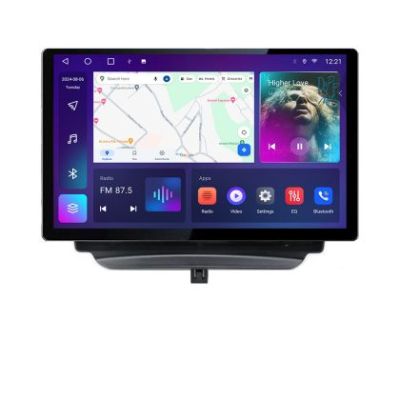 Navigatie Ford Turneo Courier Transit Courier 2014-2021 Qled 2K Octa Core 4+32 LTE 4G DSP Wifi 5Ghz android auto carplay radio gps internet kit-turneo+EDT-E413-2K