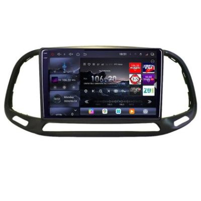 Navigatie Fiat Doblo 2015-2018 Edotec Kit-DOBLO15 8 core QLED 2K 16+512GB 360 Android Waze USB Navigatie Internet Youtube Radio