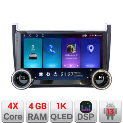 Navigatie VW Polo 2014- Kit-655 Edotec  4+64 10.5 inch Incell 1K android Wifi 5Ghz gps internet
