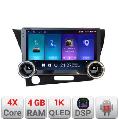 Navigatie Honda CR-Z 2006-2013 Edotec  4+64 10.5 inch Incell 1K android Wifi 5Ghz gps internet  Kit-crz