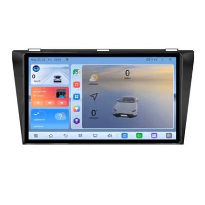Navigatie Mazda 3 2004-2009 C-161 Android 8 Core 2.2 Ghz 8+128 Qled 1K ADAS 4G LTE GPS 360 KIT-161+EDT-E409V3