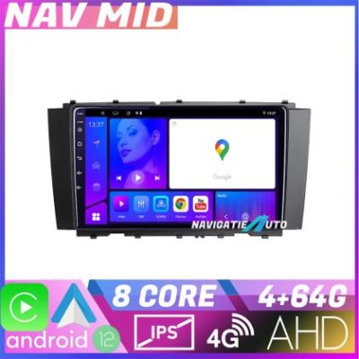 Navigatie Mercedes CLK W209 EDOTEC-LITE Android radio gps internet Octa core 4 64 Carplay