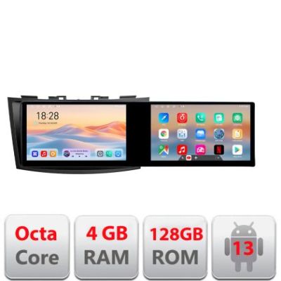 Navigatie Suzuki Swift 2010-2017 Edotec 2 ecrane  8 core 4+128 21.6 inch Incell android Wifi 5Ghz gps internet  Kit-179