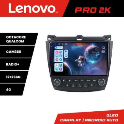 Navigatie Honda Accord 2004-2008 Lenovo Kit-ACCORD cu Android Radio Bluetooth Internet 8 core QLED 2K 12+256 360