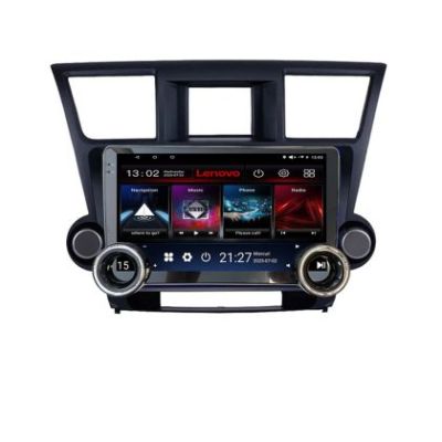 Navigatie Toyota Highlander 2007-2013 Lenovo  8 core 4+64 10.5 inch Incell 1K android Wifi 5Ghz gps internet
