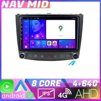 Navigatie Lexus IS 2005 2011 KIT IS EDOTEC-LITE Android Ecran 720P Octa Core 4 64 Carplay