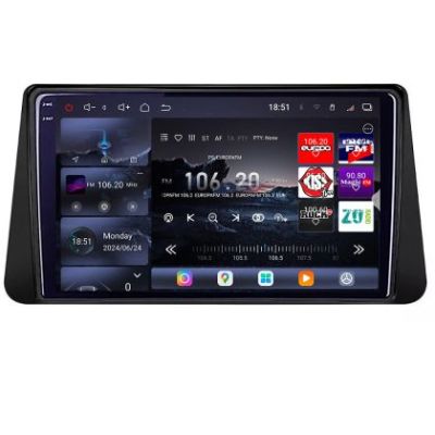 Navigatie Nissan Micra intre anii 2014-2019 Android radio gps internet 8 core QLED 2K 16+512GB 360 Edotec