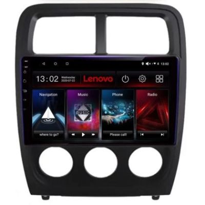 Navigatie Dodge Caliber 2010-2012 Lenovo Kit-CALIBER 8 core QLED 2K 4+64 360 Android Waze USB Navigatie Internet Youtube Radio