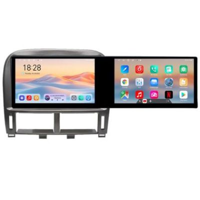 Navigatie Lexus LS 1999-2006 Kit- LS-99 Edotec 2 ecrane  8 core 4+128 21.6 inch Incell android Wifi 5Ghz gps internet