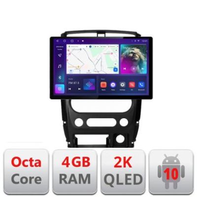 Navigatie dedicata Jimny 2007-2016 N-JIMNY07 Edonav ecran 13" 2K 4+32 Android Waze USB Navigatie 4G 360 Toslink Youtube Radio